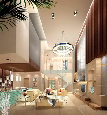 Moderne duplex salle chaude vie luxueuse
