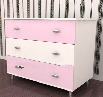 Rose coffret blanc chevet piss