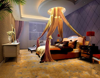 Moderne et confortable chambre sombre
