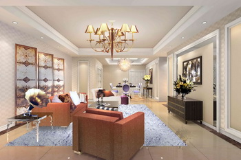 Lumineux et spacieux salon moderne