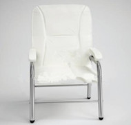 Moderne fauteuil blanc canap-lit simple