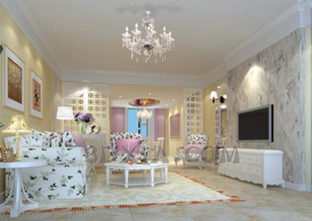 Blanc salon lgant et confortable
