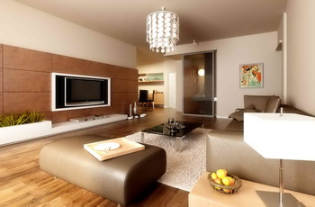 Moderne salon simple et lgant