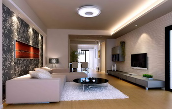 Salle de sjour confortable et lgant