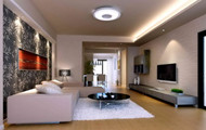 Salle de sjour confortable et lgant