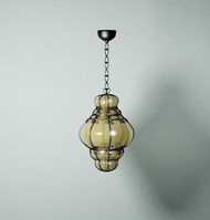 Lustre classique en mtal rtro