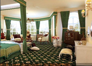 Style europen vert chambre grand espace