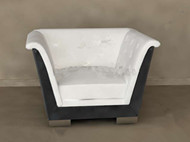 Blanc coussin confortable canap unique
