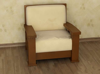 Brun clair canap confortable seule