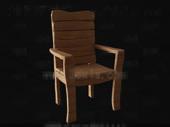 Simple et original chaise en bois