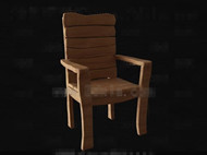 Simple et original chaise en bois