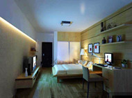 Simple chambre petite dcoration en bois