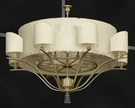 Exquise lampe pendentif jaune