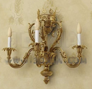 Or bougie mtal dtenteurs lampe murale