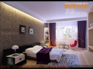 Frais et mode chambre pourpre