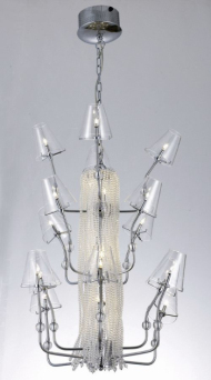 Lustre en cristal moderne populaire
