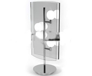 Mode verre de la lampe de table miroir
