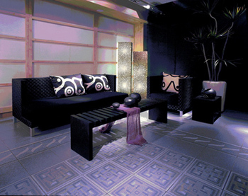 Sombre modle 3D couleur canap