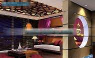 Thai chambre de style rtro en bois vie