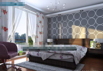 Simple baies vitres chambre