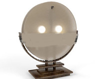 Simple lampe en bois de type boule de