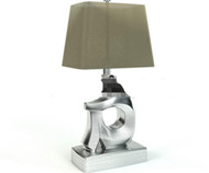 Figure forme plan mtallique lampe