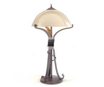 Personnalis lampe en fer forg