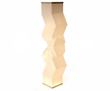 Jaune Lampadaire flexion