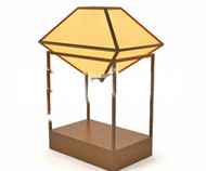 À la chinoise lampe en bois