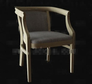 Rtro simple chaise en bois