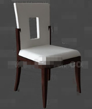 Blanc chaise ajoure