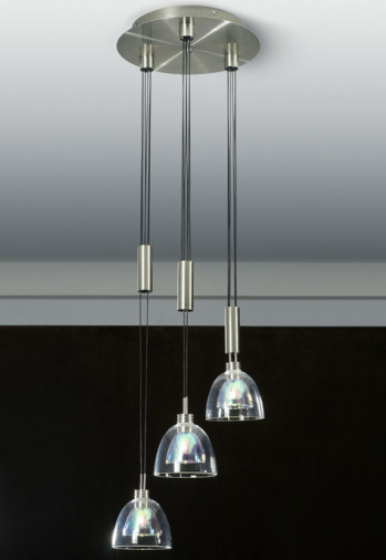 Combinaison lustre en cristal simple claire