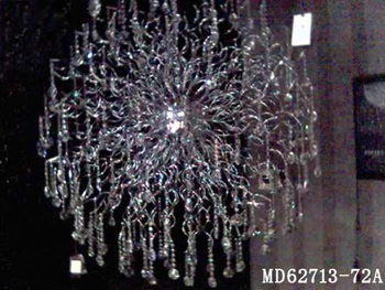 Forg lustre en cristal de fer