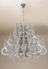 De style europen lustre en cristal gâteau de couche