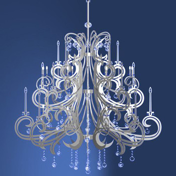 Europen moderne lustres cristal relief