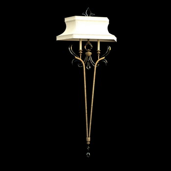 Style europen classique Applique modle 3D