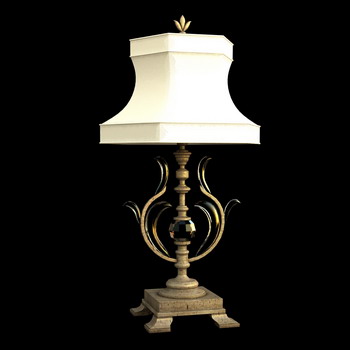 Europenne lampe rtro bureau en mtal de base