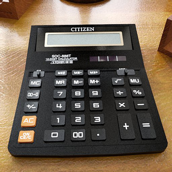 Le modle de calculatrice 3D