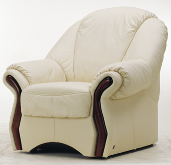 Moderne personnalis canap en cuir blanc simple