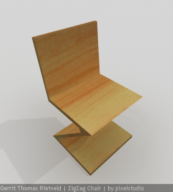 3d modle de chaise personnalise