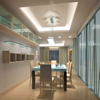 Les couleurs froides modle simple et lgant restaurant de