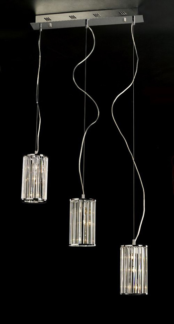 Continental modle 3D simple de le lustre en cristal