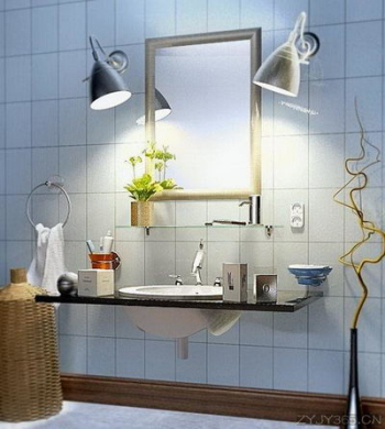 La station de lavage de toilette modle 3D