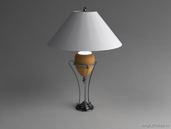 Europennes personnalit lampe de bureau modles 3D