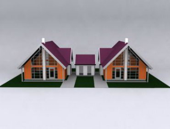 Maison de luxe moderne