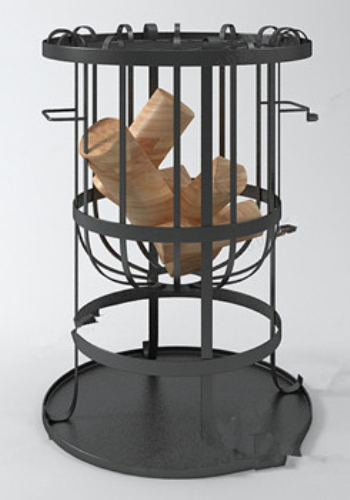 Modle 3d maison BBQ