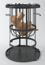 Modle 3d maison BBQ