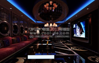 KTV boîtes de luxe 3d