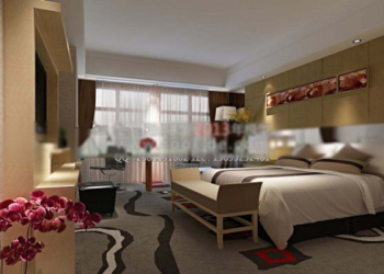 Modle 3d de chambres d'hôtel