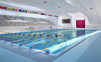 Modles 3D natation lieu de la comptition